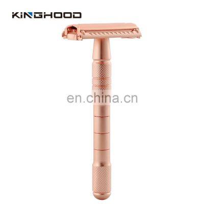 High Quality Eco Friendly Stainless Steel Adjustable Shaver Butterfly Safety Razor