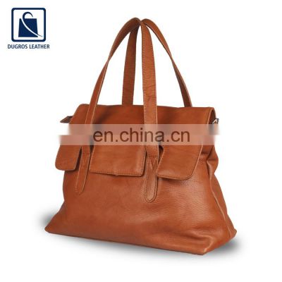 Saddle Shaped Optimum Quality Leather Made Women Use Small Handbag from Global Supplier