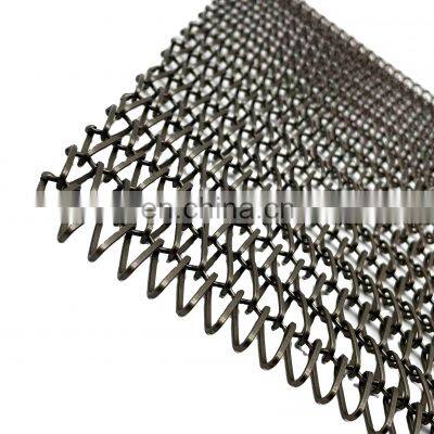 Food Grade Spiral Mesh Conveyor Belts Chain Link Mesh