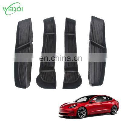 Car Door Storage Box For Tesla Model Y Passenger Storage Box Armrest Box Car Accessories For Tesla Accessories