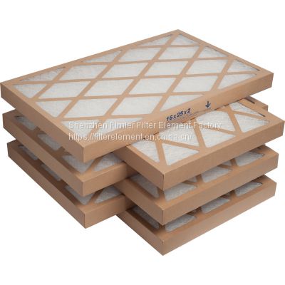 Cardboard Pre Disposable Air Filters