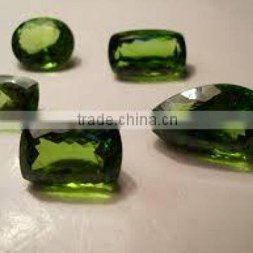 african green tourmaline lot