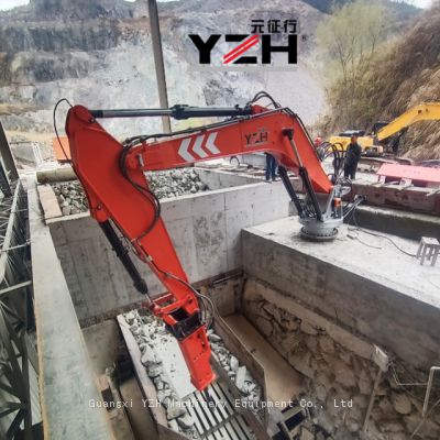 YZH pedestal type stationary rockbreaker boom system