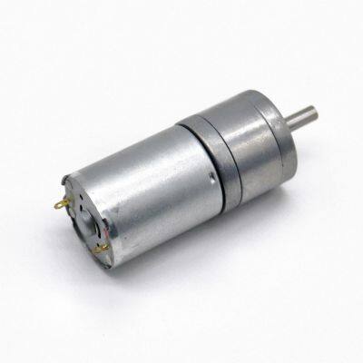 25mm dc 370 Brush Gear Reduction Motor 5v dc Gear Motor photo-2