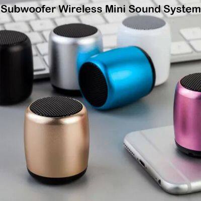 Subwoofer Wireless Mini Professional Speakers TWS Outdoor Portable Blotooth Mini Speaker Small Steel Cannon Music Sound Box photo-6