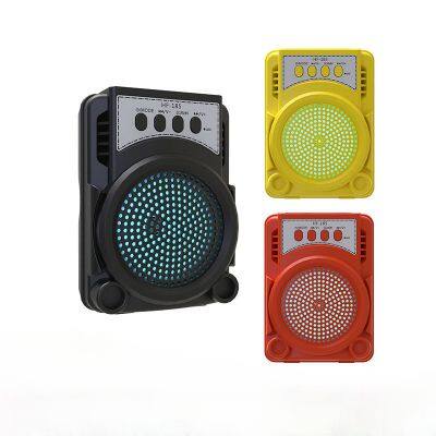 OEM Multi Functional Small Portable Speaker FM TF TWS USB Music Audio Player photo-2