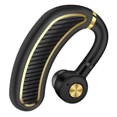 K21 Handsfree Business Wireless Headset Earhook Earphone Single Ear With Mic For Driver Office Ear Hook Portable