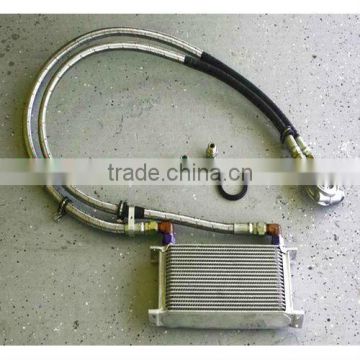 complete oil cooler kit universal for honda civic