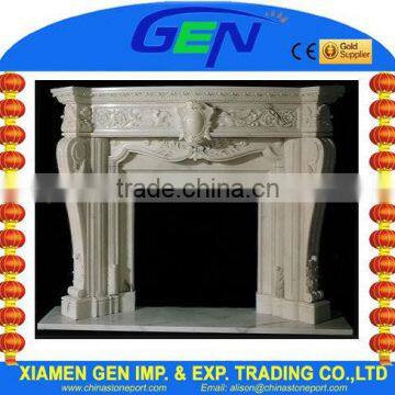 Elegant Carving Marble Fireplace designer