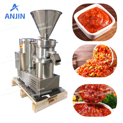 Automatic Colloid mill for Chilli Sauce Grinding Machine Garlic Paste Machine Ginger Paste Making Machine