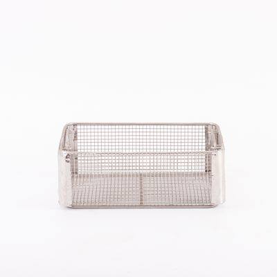 High Performance 304 Stainless Steel Woven Wire Mesh Storage Basket photo-3
