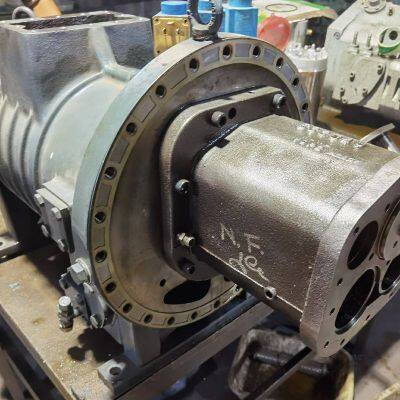 repair of bitzer refrigeration unit screw compressor, dunham-bush 1212 not loading, hanbell module
