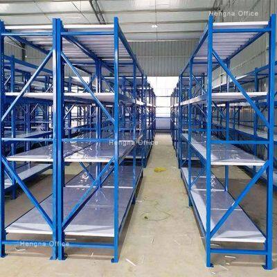 Estanterías de garaje HN-AR29 para taller de reparación de automóviles, estándar de 4 niveles, superficie resistente al aceite y laminado reforzado - Fácil limpieza y alta capacidad de carga