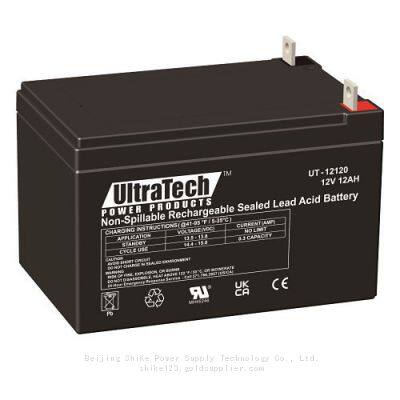 UltraTech UT1270 / UT-1272-F1 12В 7 Ач герметичный свинцово-кислотный аккумулятор для сигнализации UT-1270 UT-1272-F1