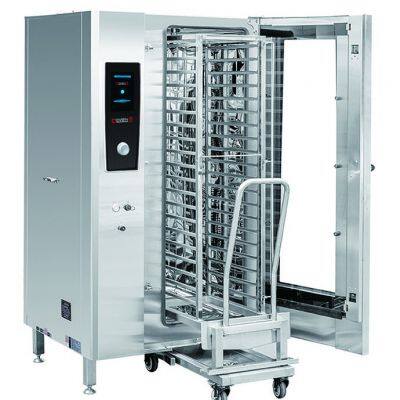 Large Capacity Touch Screen Gas Combi Oven LPG Natural Gas Cooking Oven photo-5