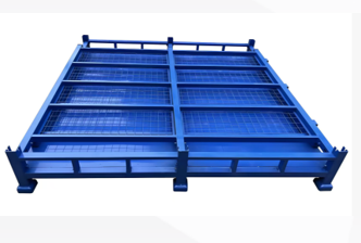 Heavy Duty Industrial Rigid Folding Metal Steel Wire Mesh Stillage photo-3