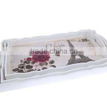 New Design Unique Style Wooden Tray