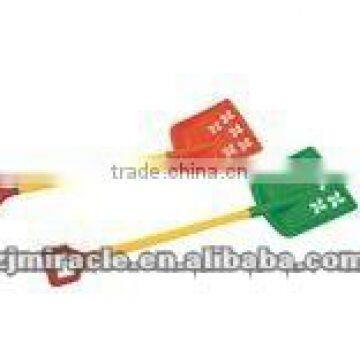 Plastic snow shovel snow board