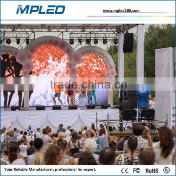 Pop up easy installation outdoor move led digital panel black led chip and white led chip