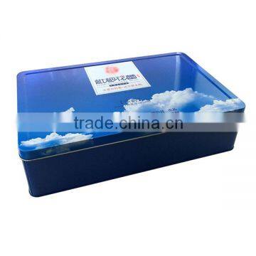 2016 Hot Selling Rectangular Cookie Tin Box,large Gift Boxes Tin,gift Tin Packaging, photo-2