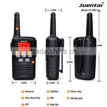 Juentai Jp-350 Pro 25-Mile Range 22-channel UHF 400mhz-470mhz Two Way Radio photo-3