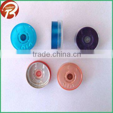 Aluminum-plastic cap for glass vial