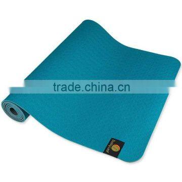 Blue Ecofriendly Reversible TPE Yoga Mat