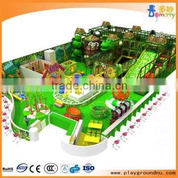 High Quality Popular kids game indoor play house with plastic slide