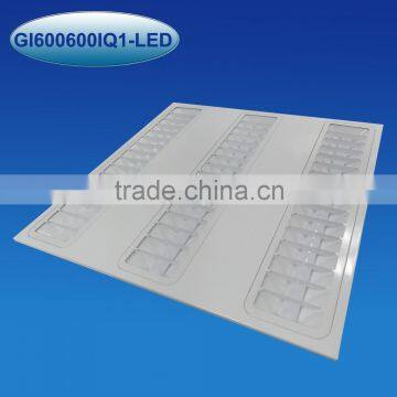 36W dust proof recessed LED panel 600x600mm