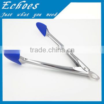 Silicone tongs stainless steel