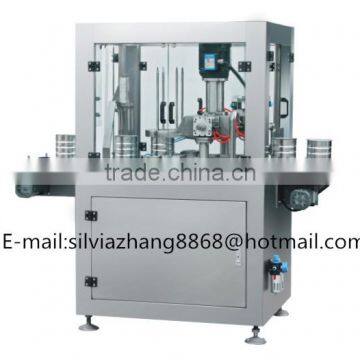 milk coffee powder tin can vacuum canning machine