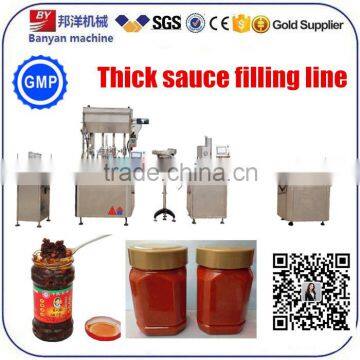 YB-JG4 2016 hot sale! Shanghai manufacturer honey filler machine CE approved