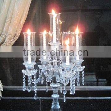 crystal candlesticks