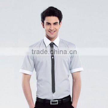 OEM Quality Best Dress Shirt Design Summer Short Sleeve Shirts photo-3