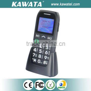 Wholesale sim card rechargeable senior basic phone