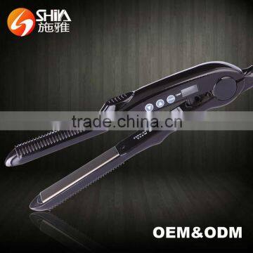 Best synthetic style elements pro hair relaxer straightener 2 in 1 hair straighteners titanium unite flat iron SY-863