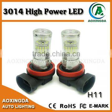 High brightness save power H11 led fog light 420LM led smd 3014