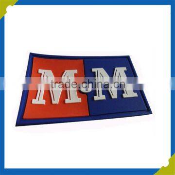 Wholesale customized Garment 3D soft pvc labels pvc patch rubber patch