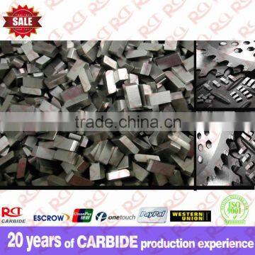 Chinese manufacture and supply carbide saw tips