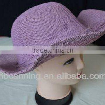 Ladies fashion summer straw sun hat/hot sell girls beach hats