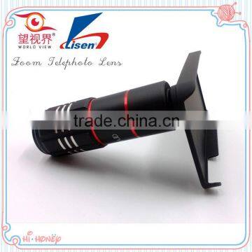 China telescope lens for IPHONE zooming mobile lens with cover