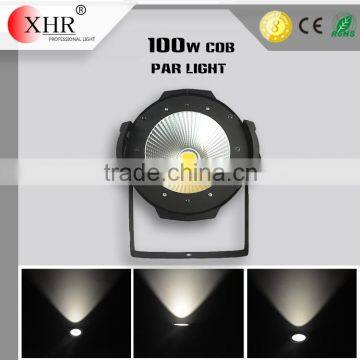 dmx stage light led 1*100w warm white cob par light