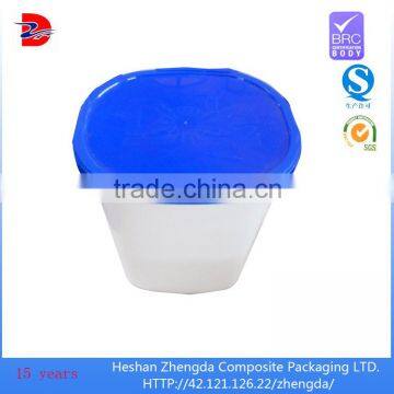 aluminum foil laminated disposable soup paper bowl with lid