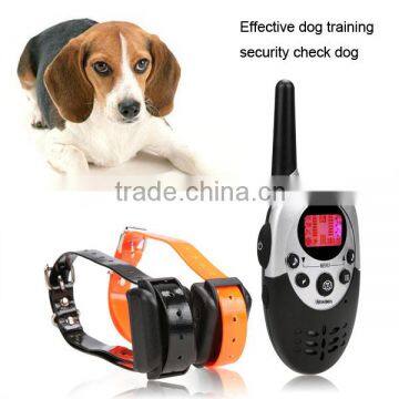 Homdox Remote Pet Training Collar With LCD Display Static Shock/ Vibration/ Sound Function AM003213