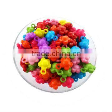 acrylic flower beads