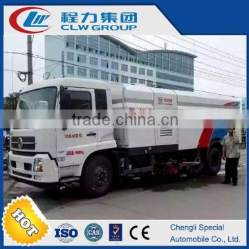 chengli special automobile co.,ltd high pressure wash and sweep truck for sale