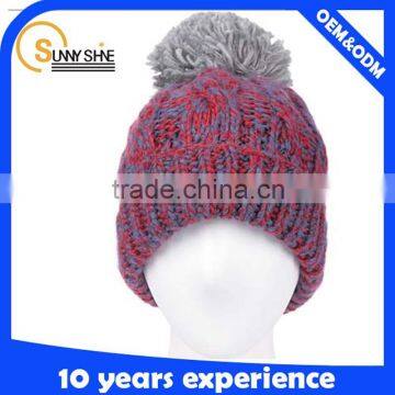 wholesale plain winter warm skull knitted hat