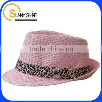 Sunny Shine fitted breathable straw party hat