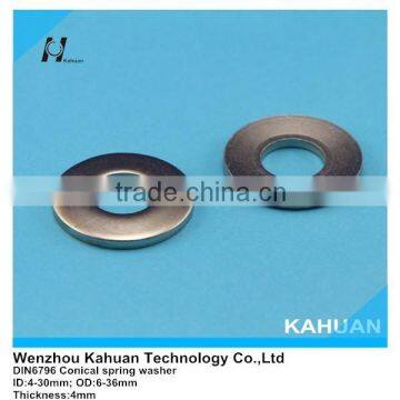 DIN6796 Conical spring washers for connection of bolt and screw