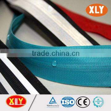 YKK/Pantone color airtight fancy nylon waterproof zipper